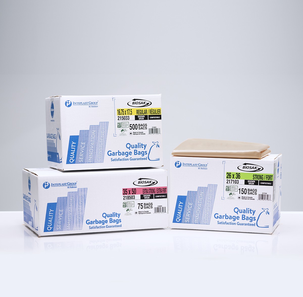 2100 SERIES Biosak® Bulk Compostable Bags W. Ralston (Canada) Inc.